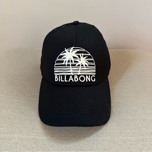 Billabong Women's Black Snapback Hat Adjustable One Size